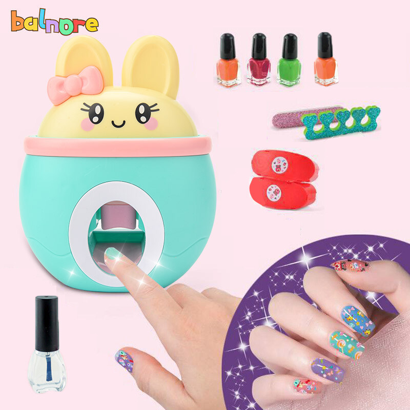Foto 3 pulgar | Venta Internacional- Kit para Pintar Uñas Balnore para Niñas