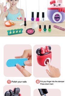 Foto 3 | Venta Internacional- Máquinas de Uñas Balnore Multicolor para Niñas
