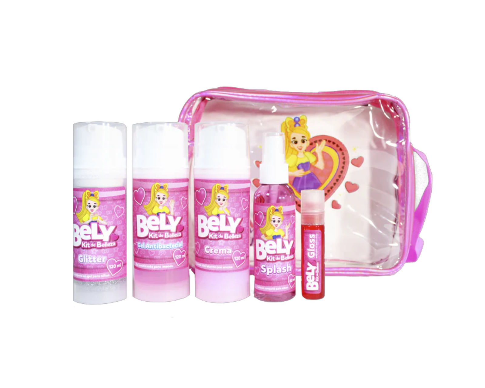 Foto 3 pulgar | Kit De Belleza Para Niña Bely Y Beto 5 Piezas 120 Ml
