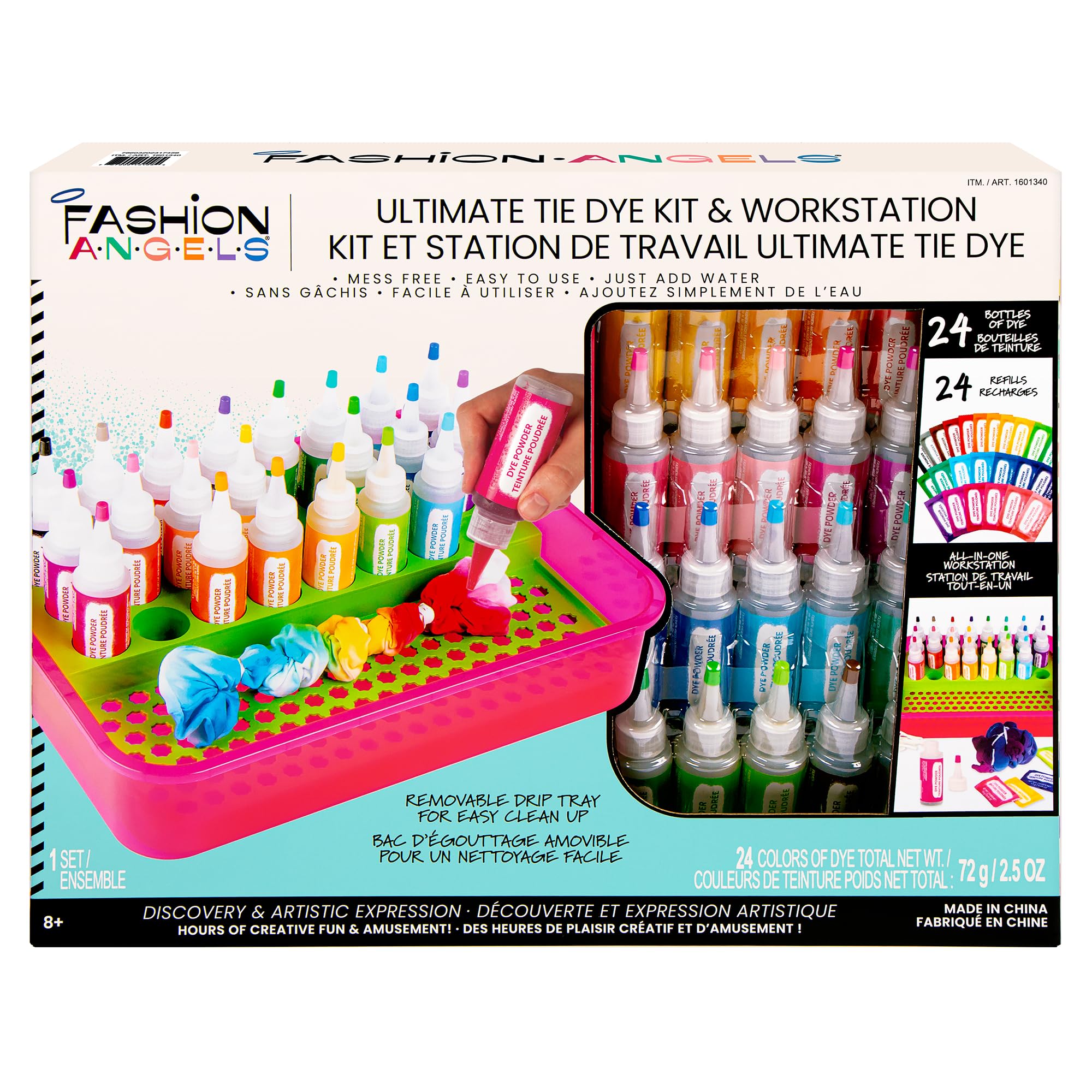 Foto 4 | Kit Tie Dye Fashion Angels Ultimate Con Estación De Trabajo Y Accesorios - Venta Internacional.