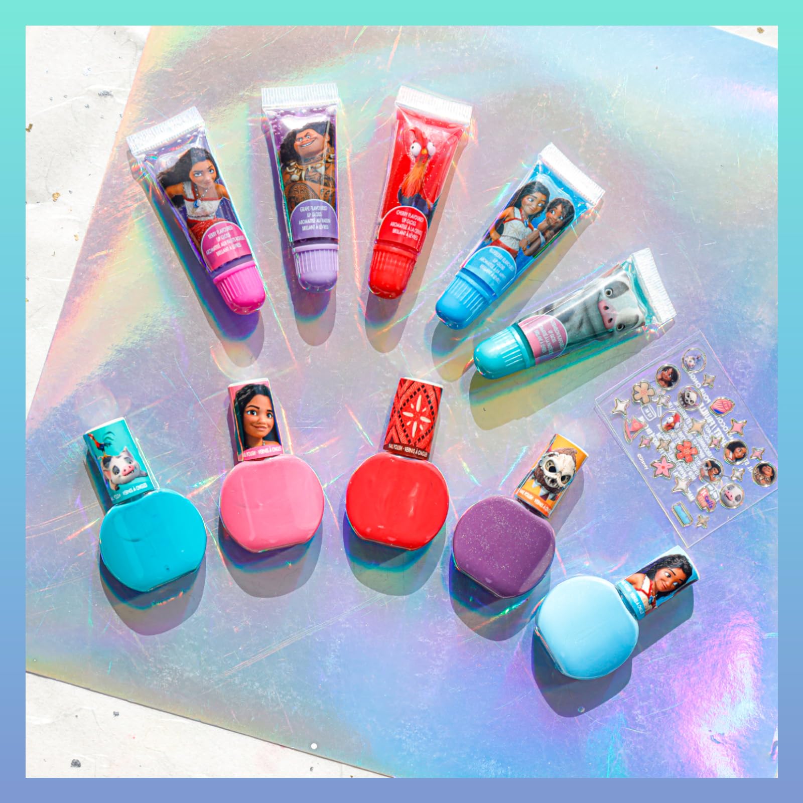 Foto 7 pulgar | Set De Maquillaje Cosmético Townley Girl Moana 2 Con Brillo De Labios, 11 Unidades - Venta Internacional.