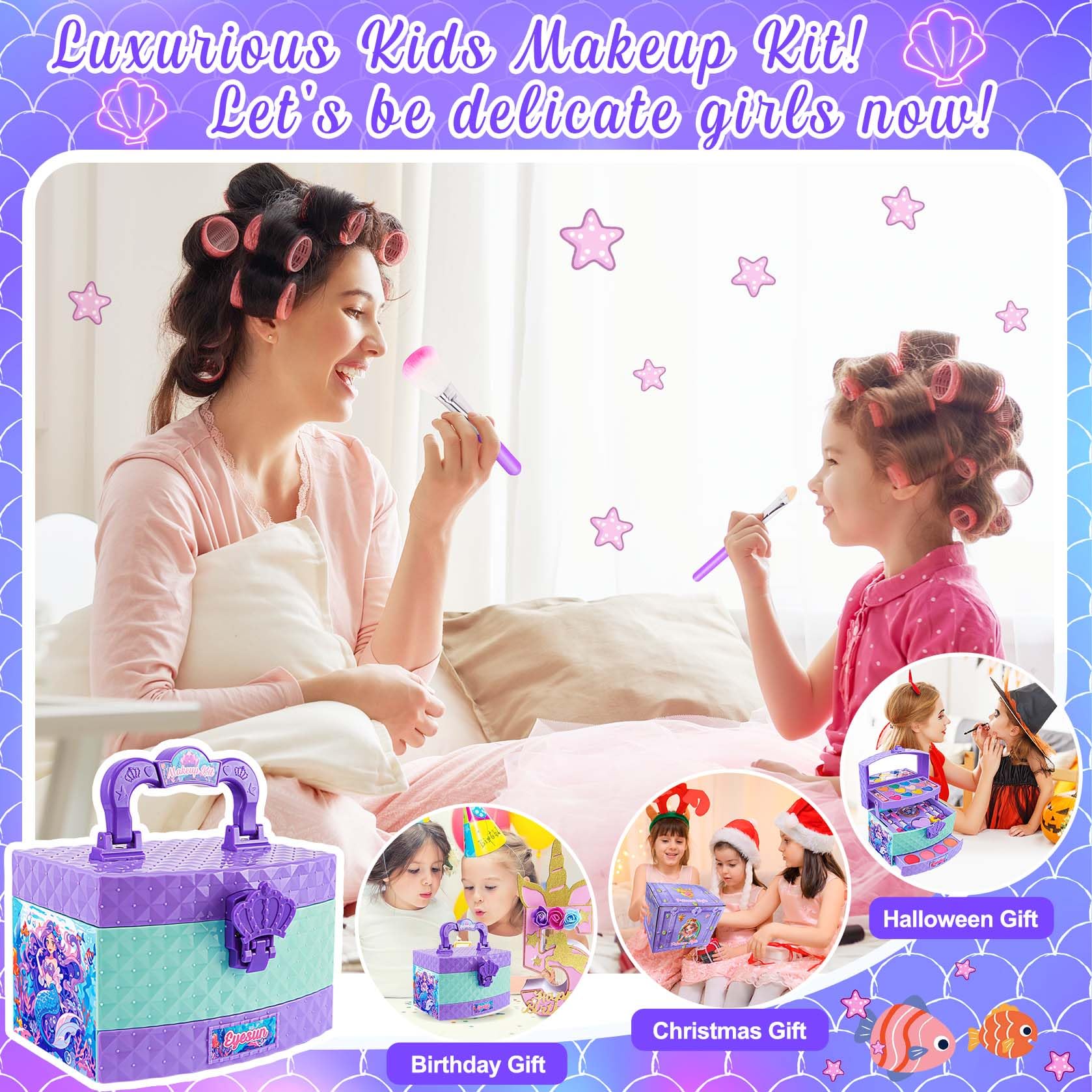 Foto 7 pulgar | Kit de Maquillaje Eye Sun para Niñas con Funda y Accesorios - Venta Internacional