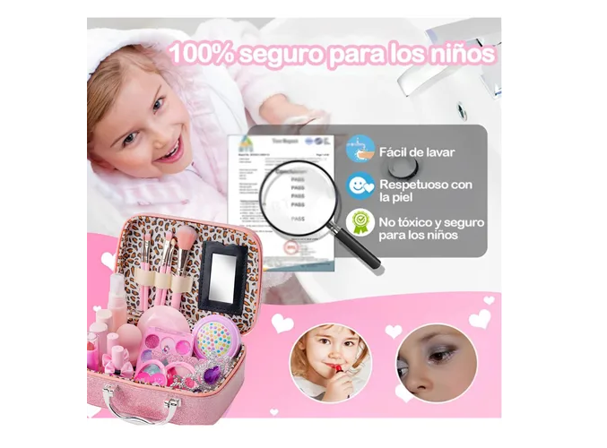 Foto 6 pulgar | Set de Maquillaje de Juguete Xtellar