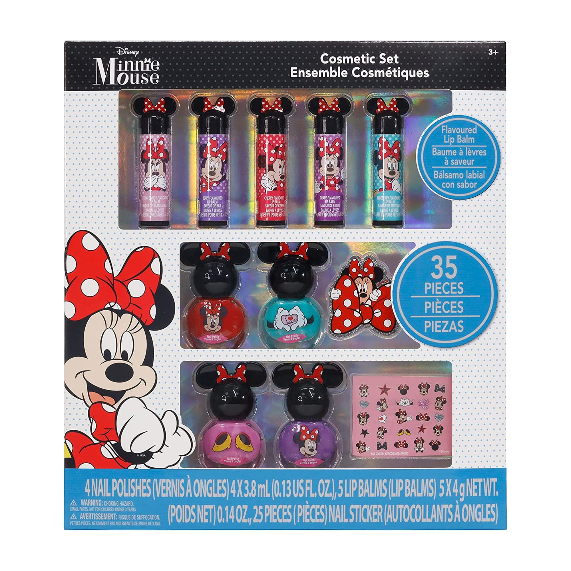 Set De Maquillaje Cosmético Townley Girl Disney Minnie Mouse Girls - Venta Internacional.