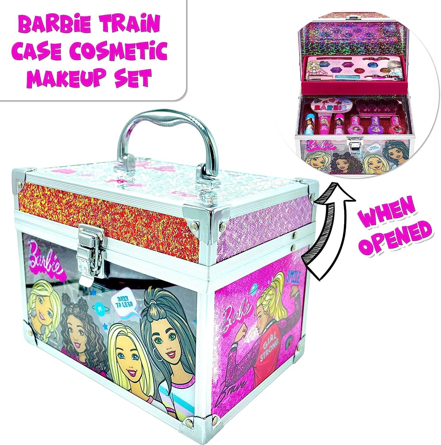 Foto 8 pulgar | Kit De Maquillaje Townley Girl Barbie Movie Para Niñas Mayores De 3 Años - Venta Internacional.