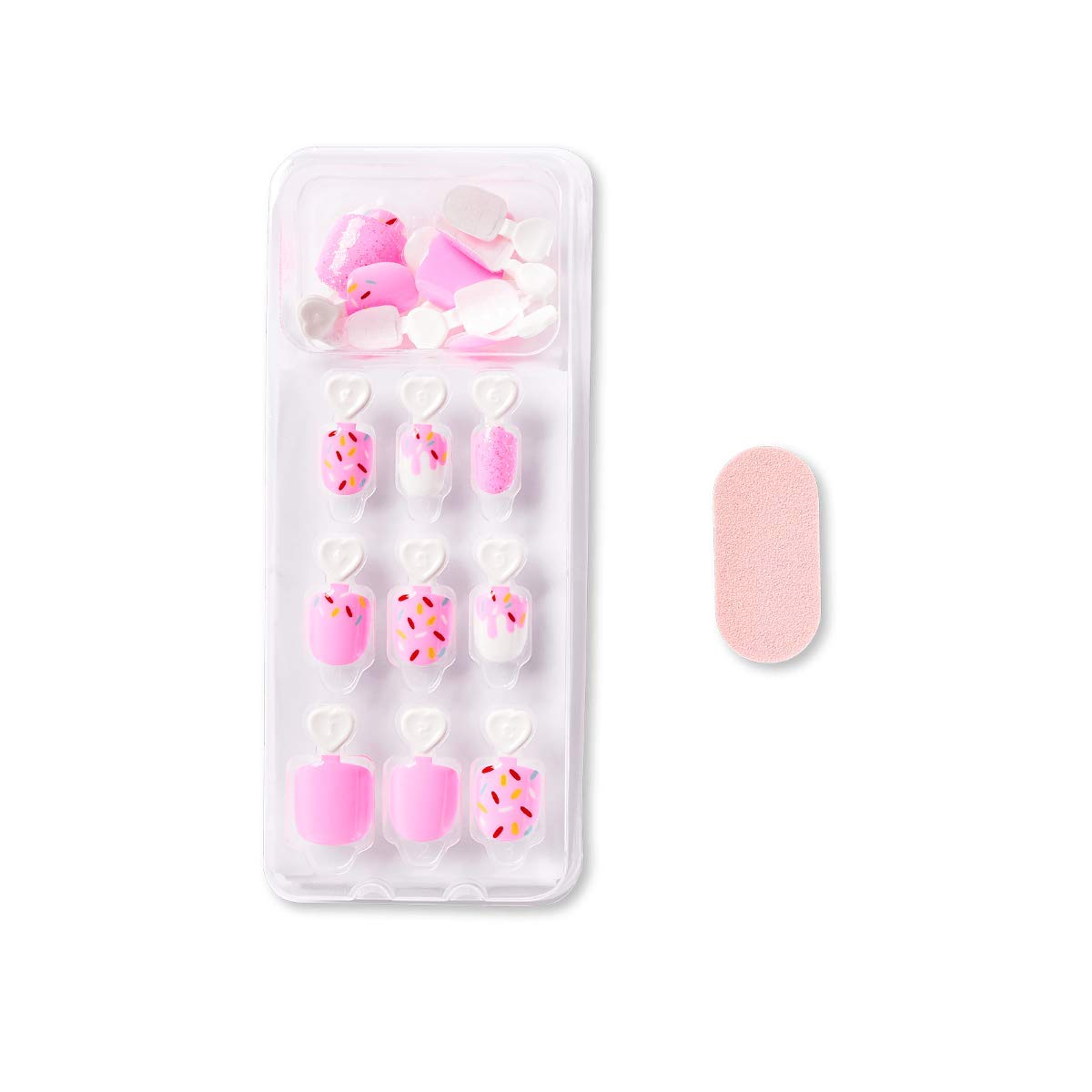 Foto 3 pulgar | Presiona Las Uñas Kiss Impress No Glue Mani «super Duper» Para Niños - Venta Internacional.
