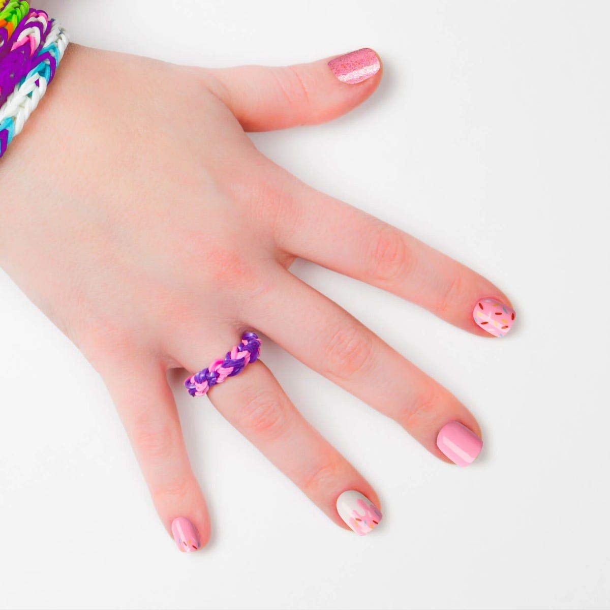 Foto 5 pulgar | Presiona Las Uñas Kiss Impress No Glue Mani «super Duper» Para Niños - Venta Internacional.
