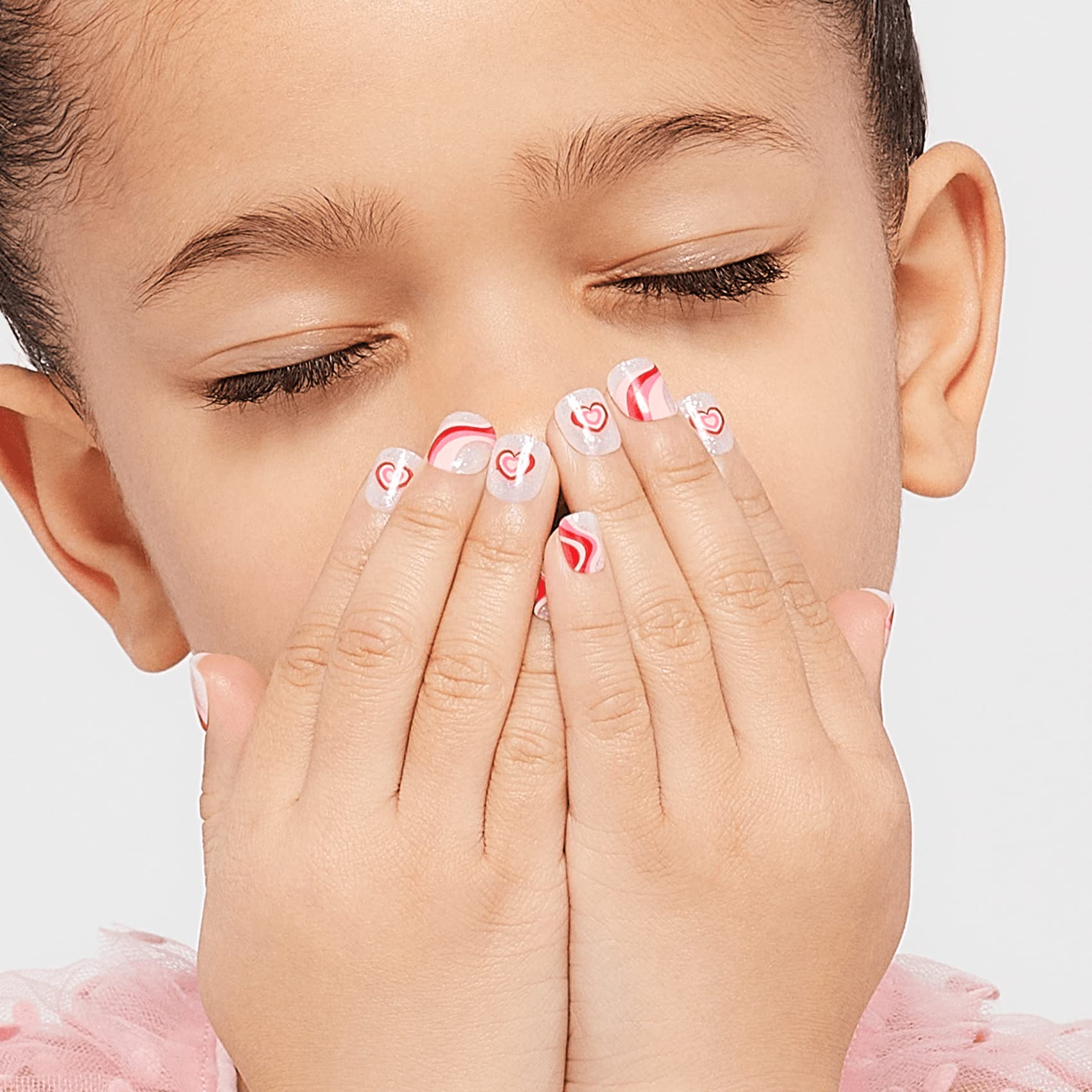 Foto 5 pulgar | Press-on Nails Impress «dream Big» Para Niños Con 20 Uñas, Color Rosa - Venta Internacional.