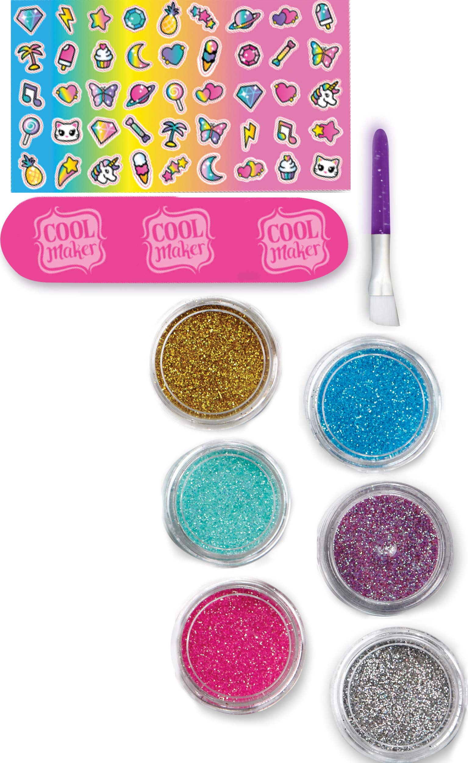 Foto 7 pulgar | Kit De Actividades Cool Maker Go Glam Glitter Nails, 5 Manicuras - Venta Internacional.