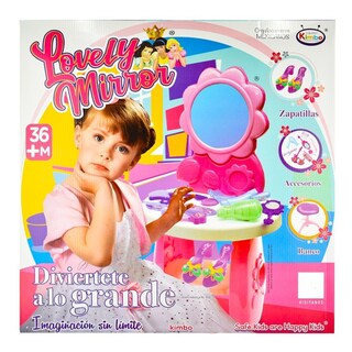 Foto 1 | Tocador Espejo Encantador 6 Accesorios 36 Meses