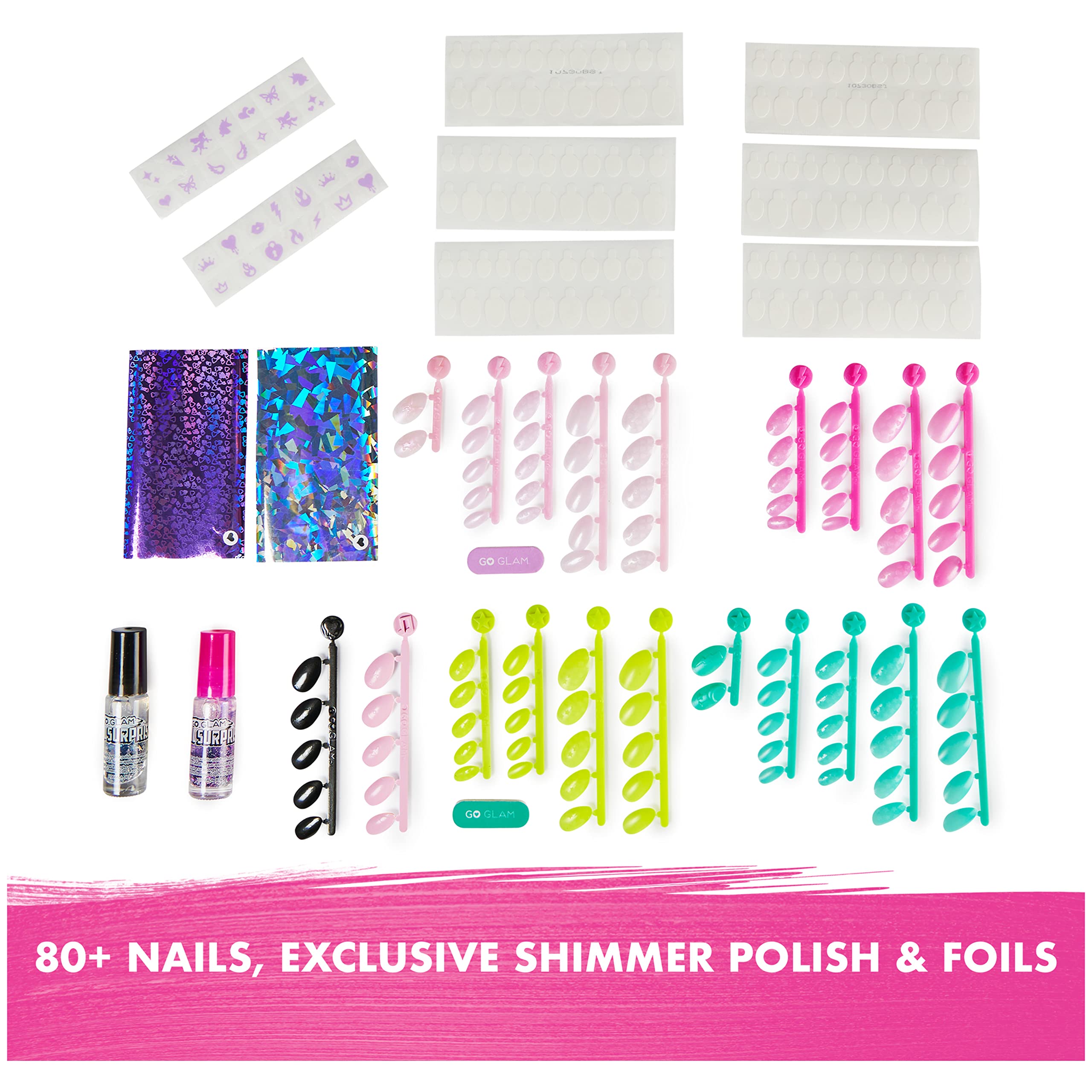 Foto 3 pulgar | Set De Manicura Cool Maker Go Glam Nail Surprise Shimmer - Venta Internacional.