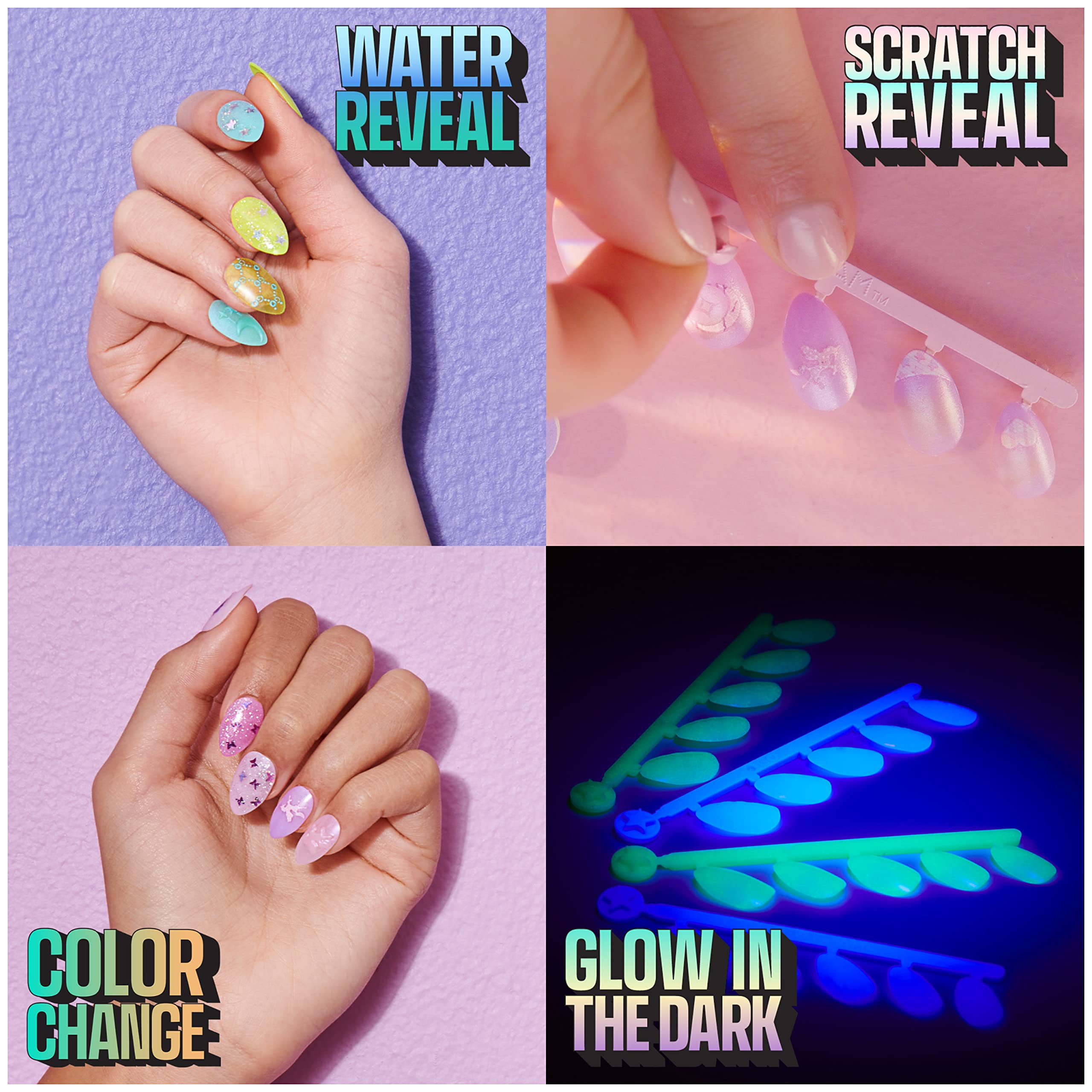Foto 7 pulgar | Set De Manicura Cool Maker Go Glam Nail Surprise Shimmer - Venta Internacional.