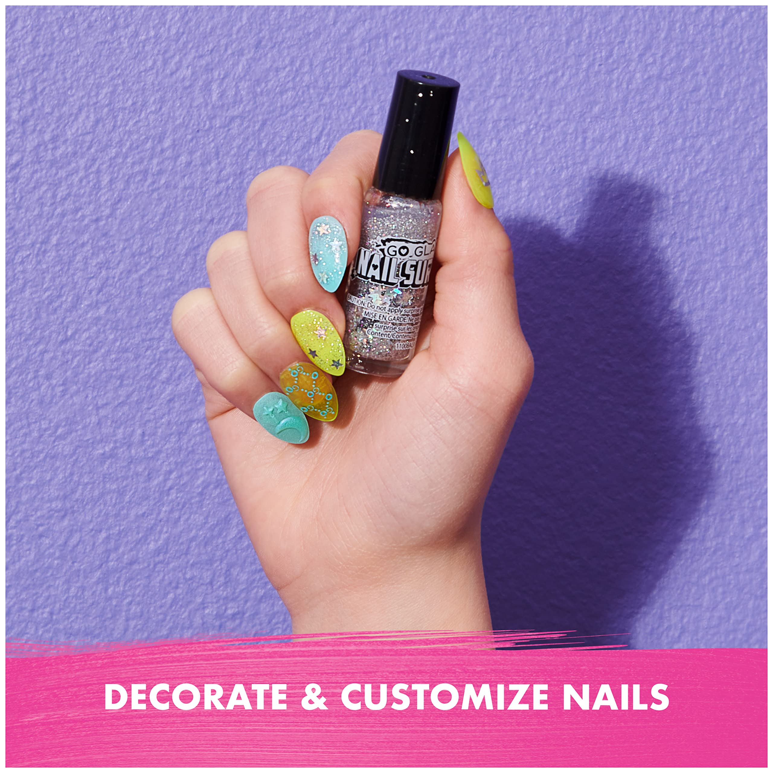 Foto 8 pulgar | Set De Manicura Cool Maker Go Glam Nail Surprise Shimmer - Venta Internacional.