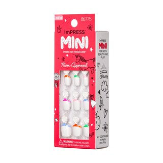 Foto 7 | Set De Manicura De Uñas Kiss Impress Mini Press-on Nails Para Niños - Venta Internacional.