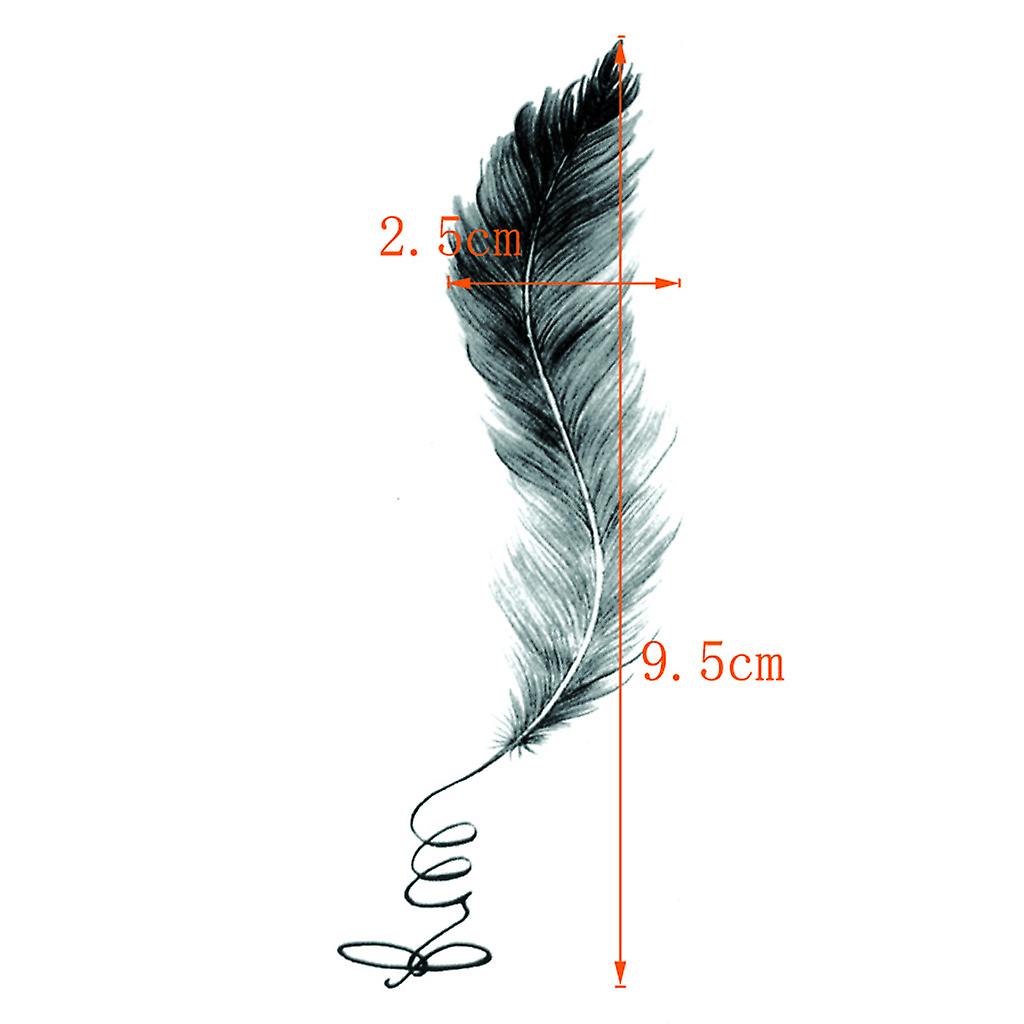 Foto 3 pulgar | Adhesivo Temporal Para Tatuajes Feathers The Flash Para Niños - Venta Internacional.