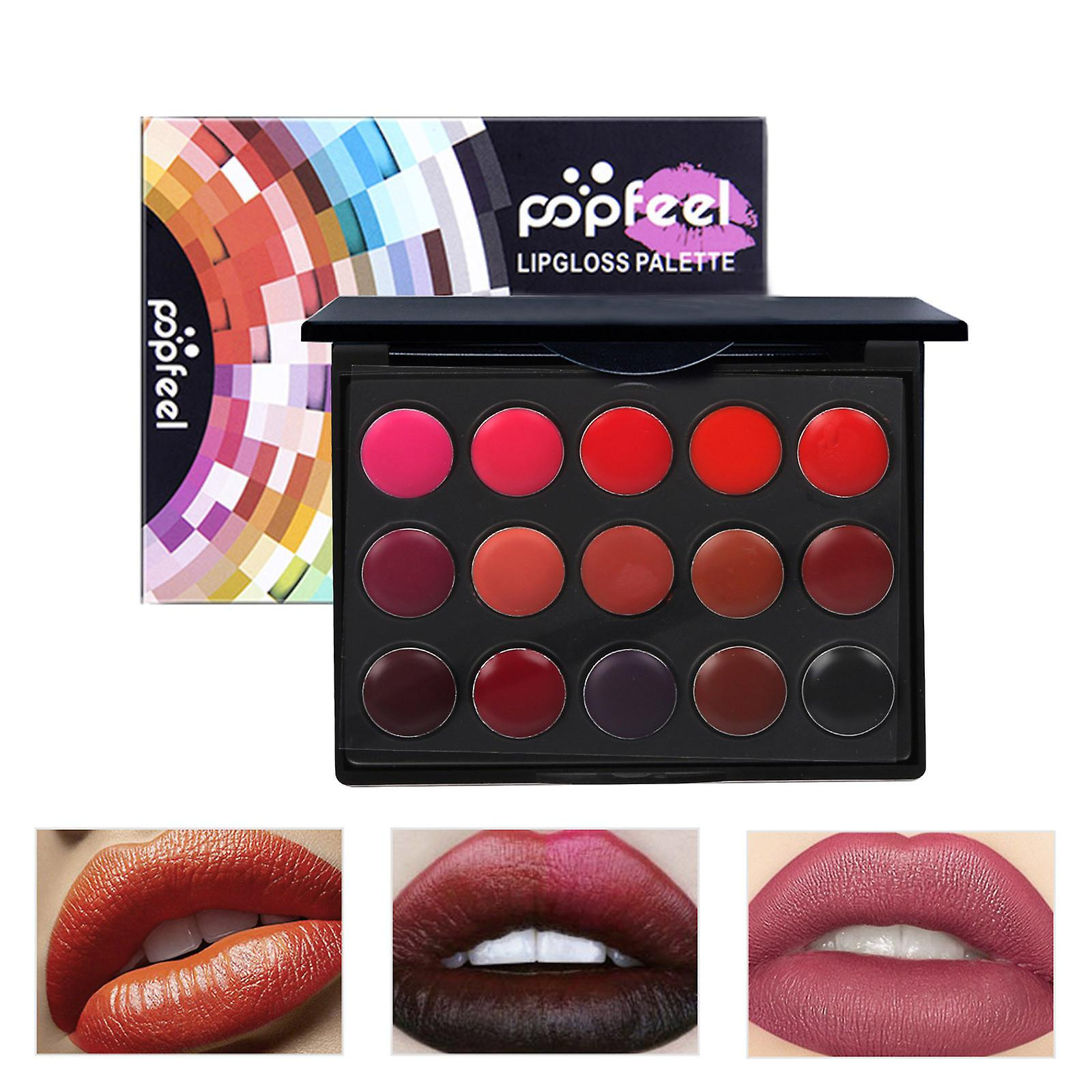 Foto 4 pulgar | Set De Cosméticos Para Principiantes Huoguo Para Niñas Con Sombra De Ojos De 15 Colores - Venta Internacional.