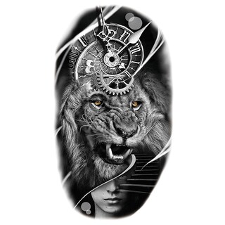 Foto 2 | Adhesivo De Tatuaje Temporal Impermeable 3d Para Hombres Y Mujeres - Venta Internacional.
