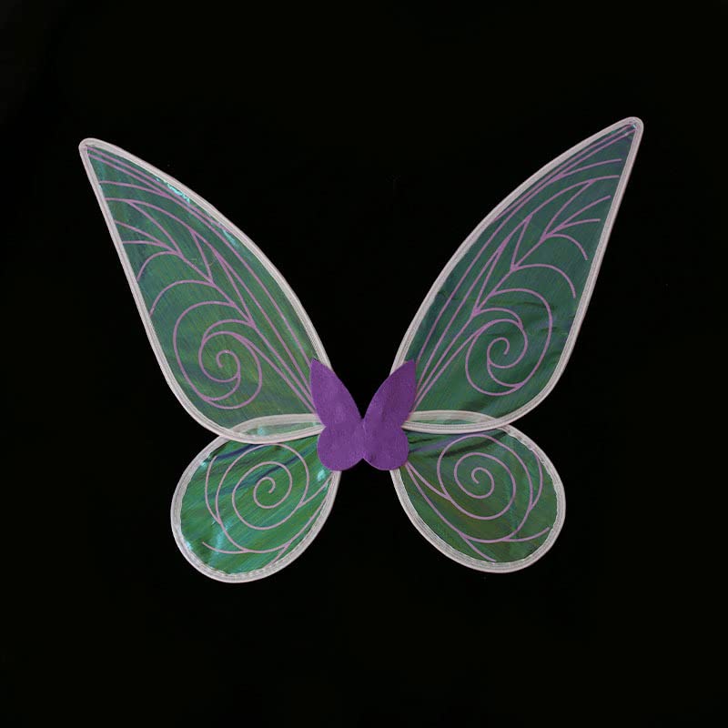 Foto 4 pulgar | Venta Internacional- White Fairy Wings Dress Up Sparkling Sheer Wings Purple