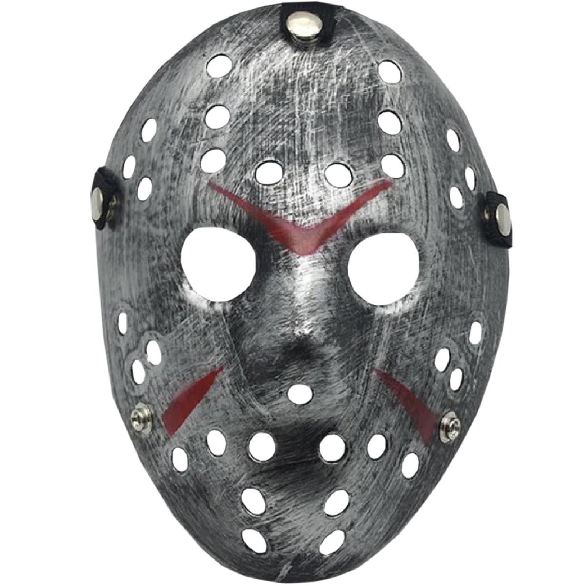 Foto 2 pulgar | Máscara Jason Voorhees  Z-smilefun  Mxjsr-001  1 Pieza  Plástico Pvc Color  Plata