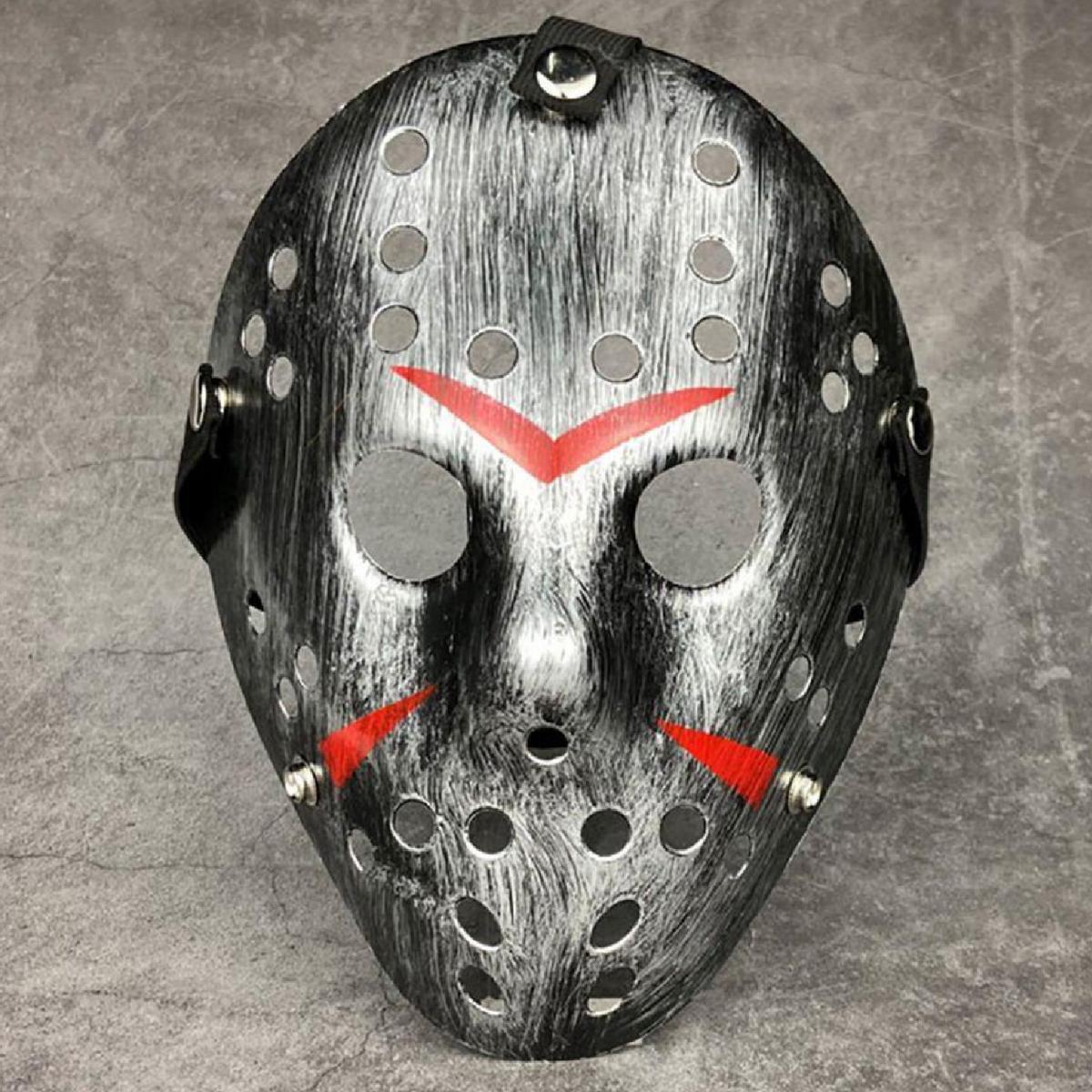 Foto 2 | Máscara Jason Voorhees  Z-smilefun  Mxjsr-001  1 Pieza  Plástico Pvc Color  Plata