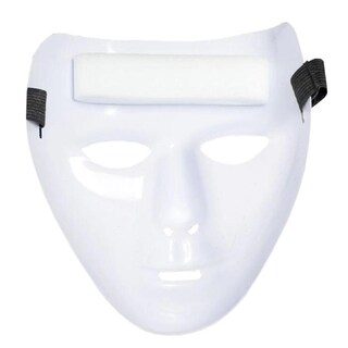 Foto 3 | Máscara De Demonio Z-smilefun Mxkmk-001 1 Pieza Plástico Pvc Color Blanco Mate