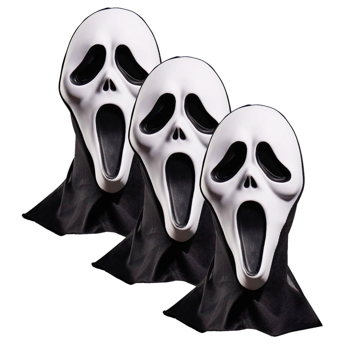 Foto 2 pulgar | Disfraz De Terror Scream  Z-smilefun  Mxrea-003  3 Piezas  Plástico Pvc Color  Blanco/negro
