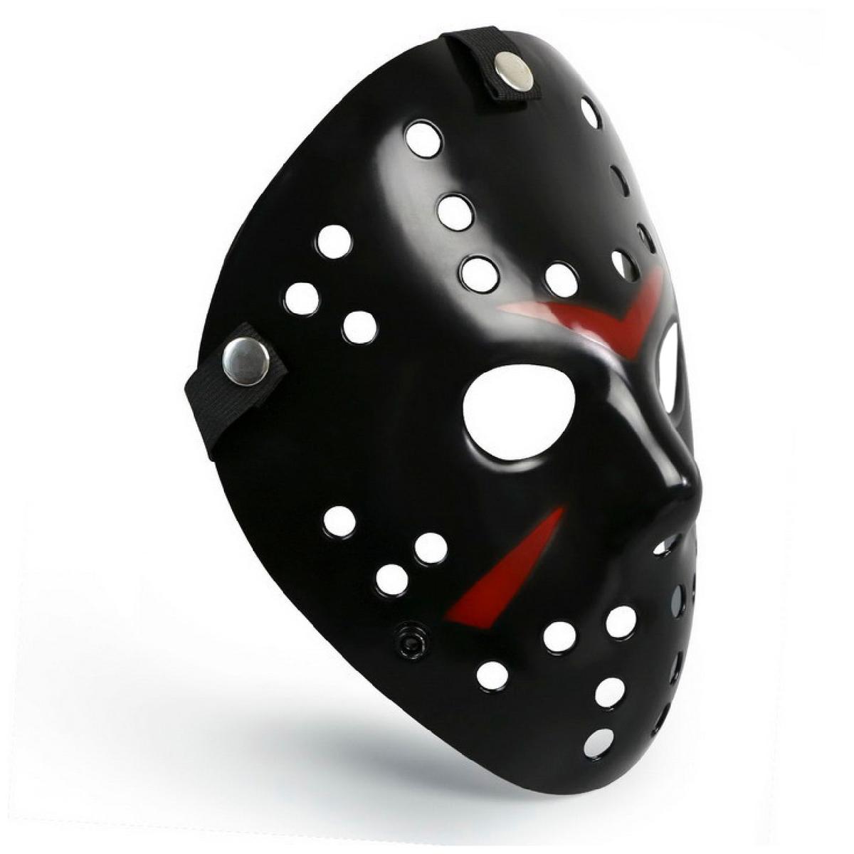 Foto 3 pulgar | Jason Voorhees Máscara  Z-smilefun  Mxjbk-002  2 Piezas  Plástico Pvc Color  Negro