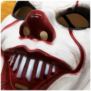 Foto 2 | Día De Muertos Disfraz De Pennywise Z-smilefun Mxpny-005 5 Piezas Plástico Pvc Color Blanco/rojo