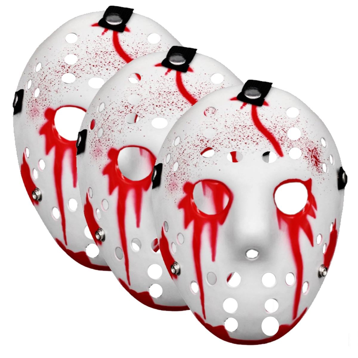 Halloween Máscaras De Horror  Z-smilefun  Mxjws-003  3 Piezas  Plástico Pvc Color  Blanco $453