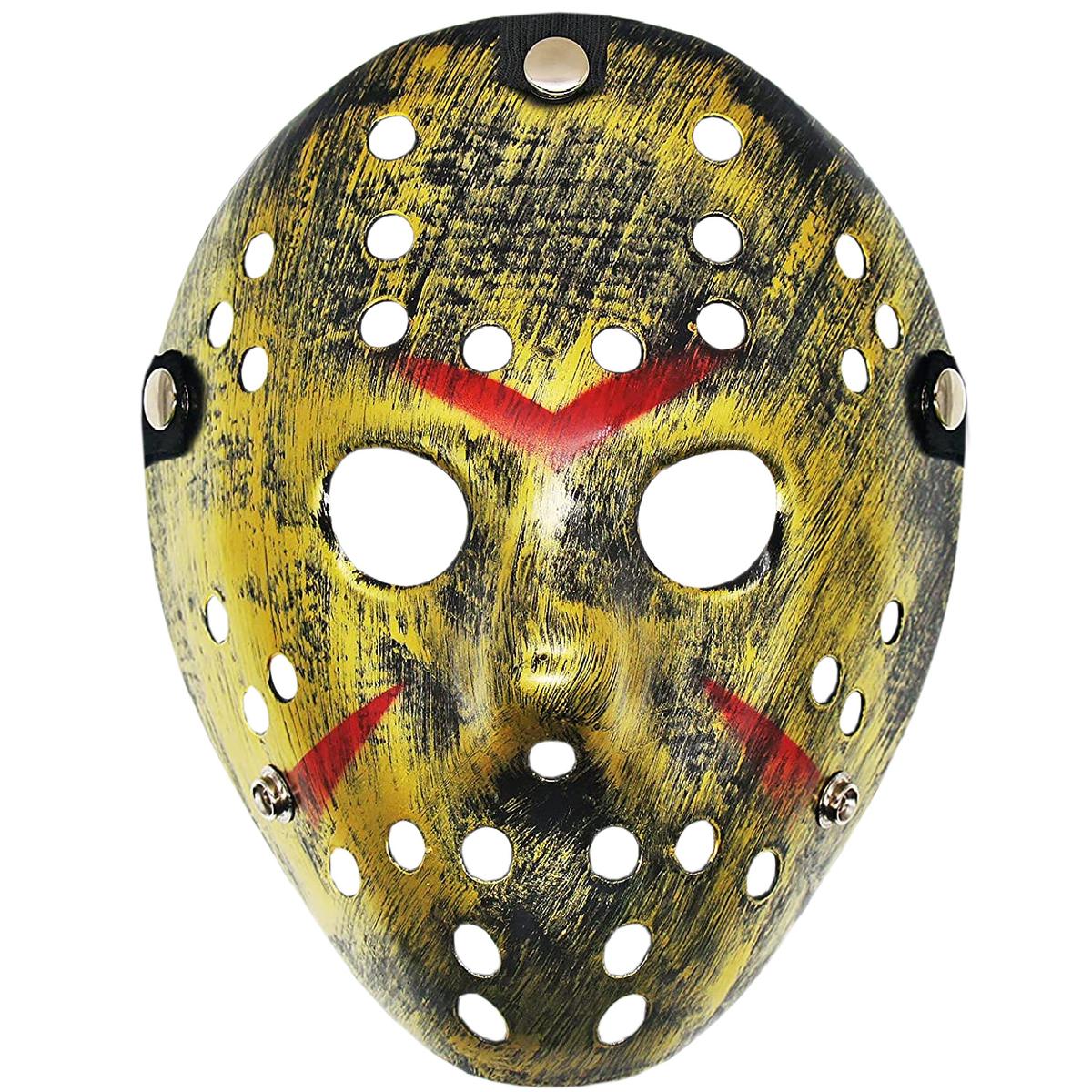 Foto 2 pulgar | Máscara Jason Voorhees  Z-smilefun  Mxjgd-001  1 Pieza  Plástico Pvc Color  Dorado