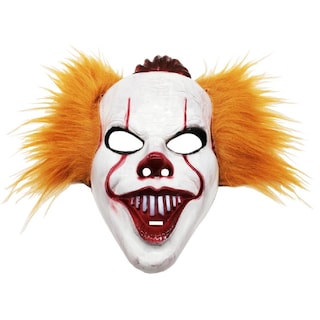 Foto 1 | Máscara De Payaso Z-smilefun Mxpny-001 1 Pieza Plástico Pvc Color Blanco/rojo