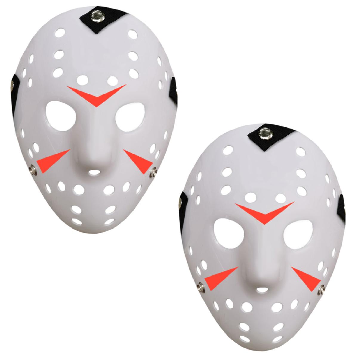 Foto 2 pulgar | Cosplay Jason Voorhees  Z-smilefun  Mxjwe-002  2 Piezas  Plástico Pvc Color  Blanco