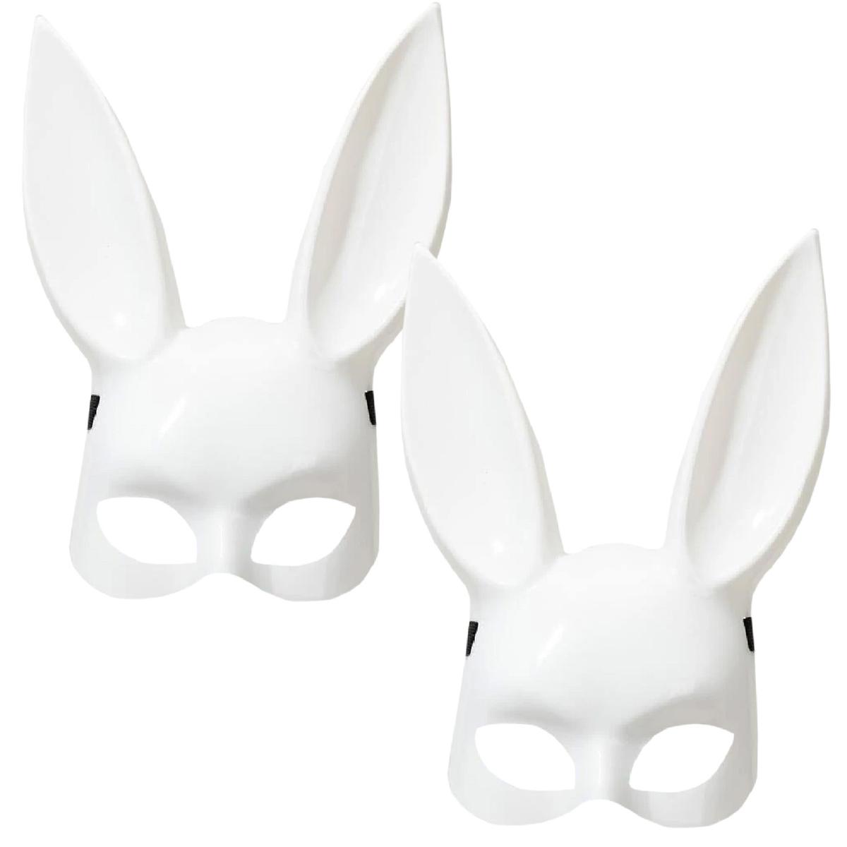 Halloween Disfraz De Conejo  Z-smilefun  Mxbmk-007  2 Piezas  Plástico Pvc Color  Blanca