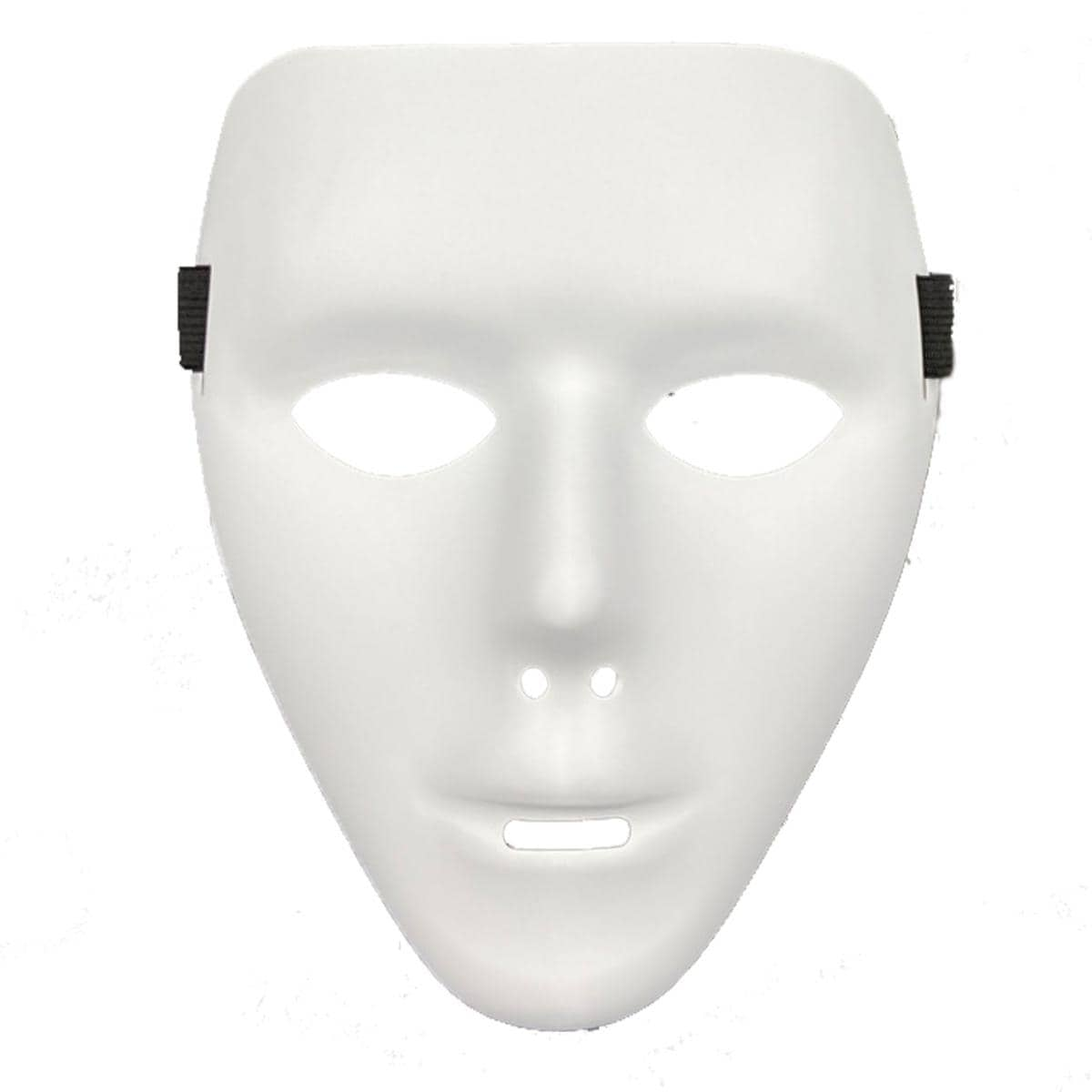 Máscaras Aterradoras Para Halloween  Z-smilefun  Mxkmk-004 4 Piezas  Plástico Pvc Color  Blanco Mate $460