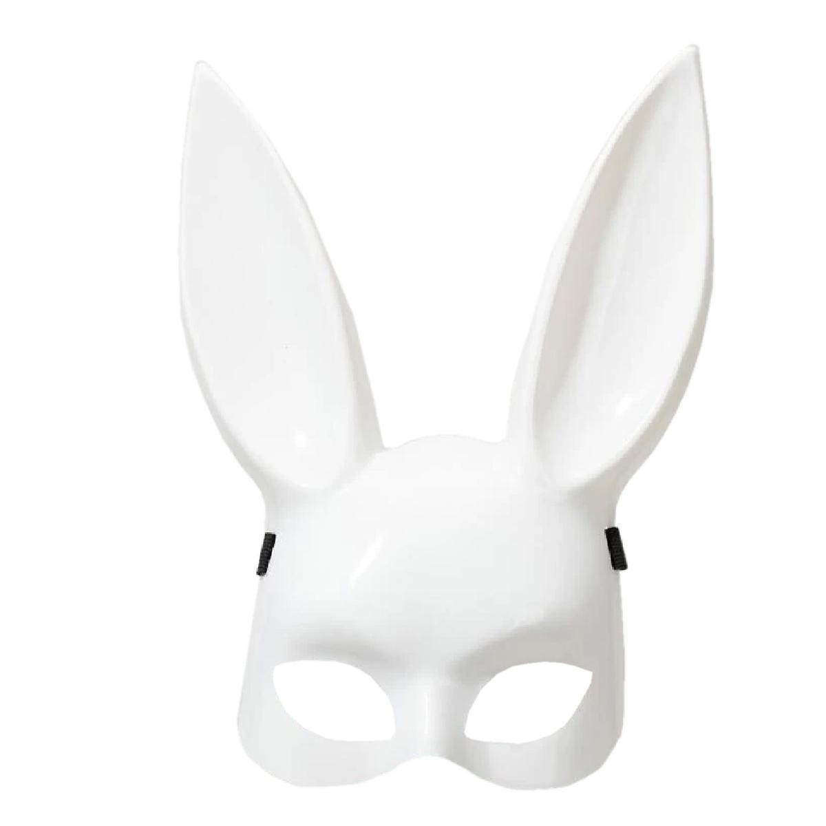 Foto 4 pulgar | Antifaz Bunny De Plástico Suave  Z-smilefun  Mxbmk-009 4 Piezas  Plástico Pvc Color  Blanca