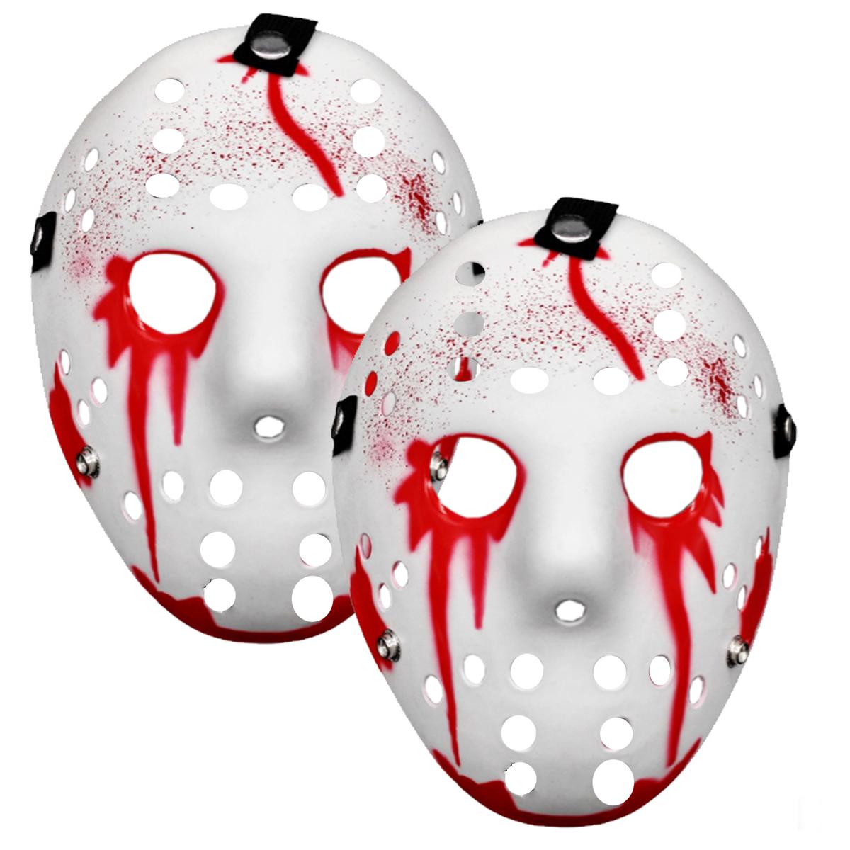 Foto 2 pulgar | Cosplay Jason Voorhees  Z-smilefun  Mxjws-002  2 Piezas  Plástico Pvc Color  Blanco