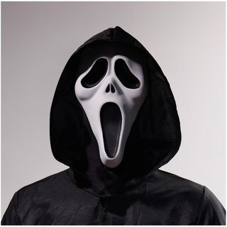 Foto 3 | Máscara Para Cosplay Scream Z-smilefun Mxrea-005 5 Piezas Plástico Pvc Color Blanco/negro