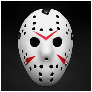 Foto 2 | Día De Muertos Costum Jason Z-smilefun Mxjwe-004 4 Piezas Plástico Pvc Color Blanco