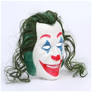 Foto 3 | Careta Disfraz De Joker Z-smilefun Mxjkm-002 2 Piezas Plástico Pvc Color Blanco/rojo