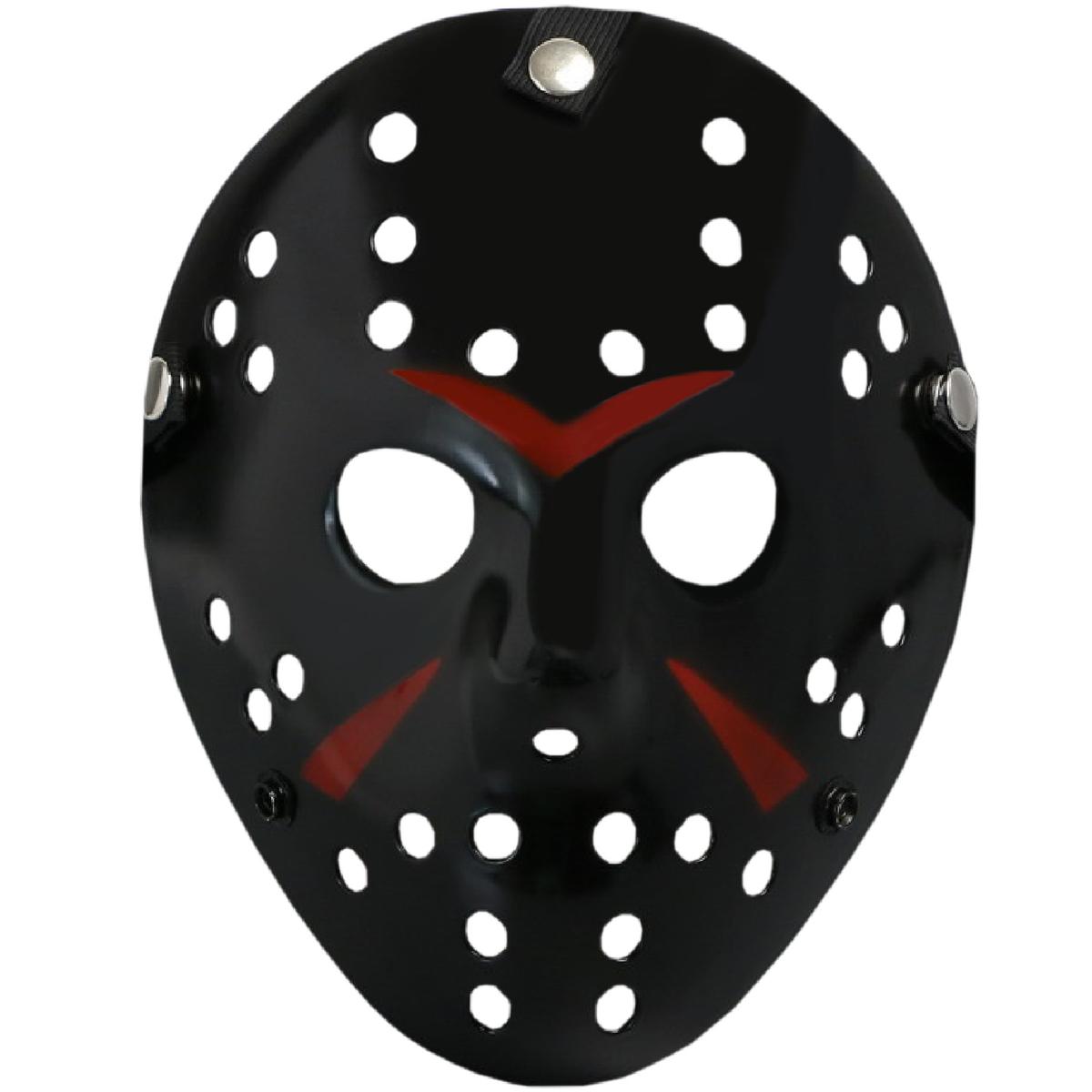 Foto 2 pulgar | Máscara Jason Voorhees  Z-smilefun  Mxjbk-001  1 Pieza  Plástico Pvc Color  Negro