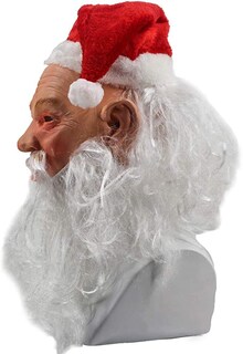 Foto 4 | Venta Internacional- Máscara Realista de Santa Claus