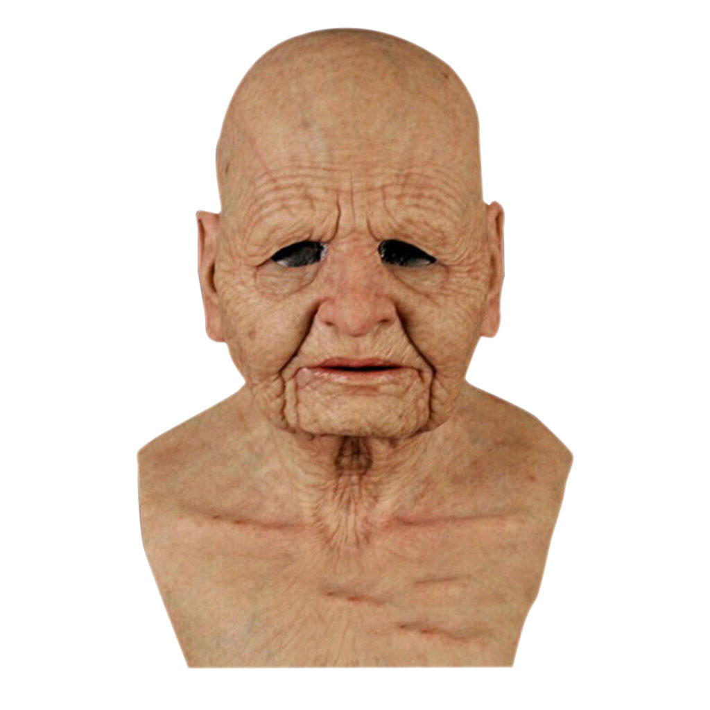 Foto 2 pulgar | Venta Internacional- Mascara Realistic Old Man Mask Full Of Spots Halloween Mask