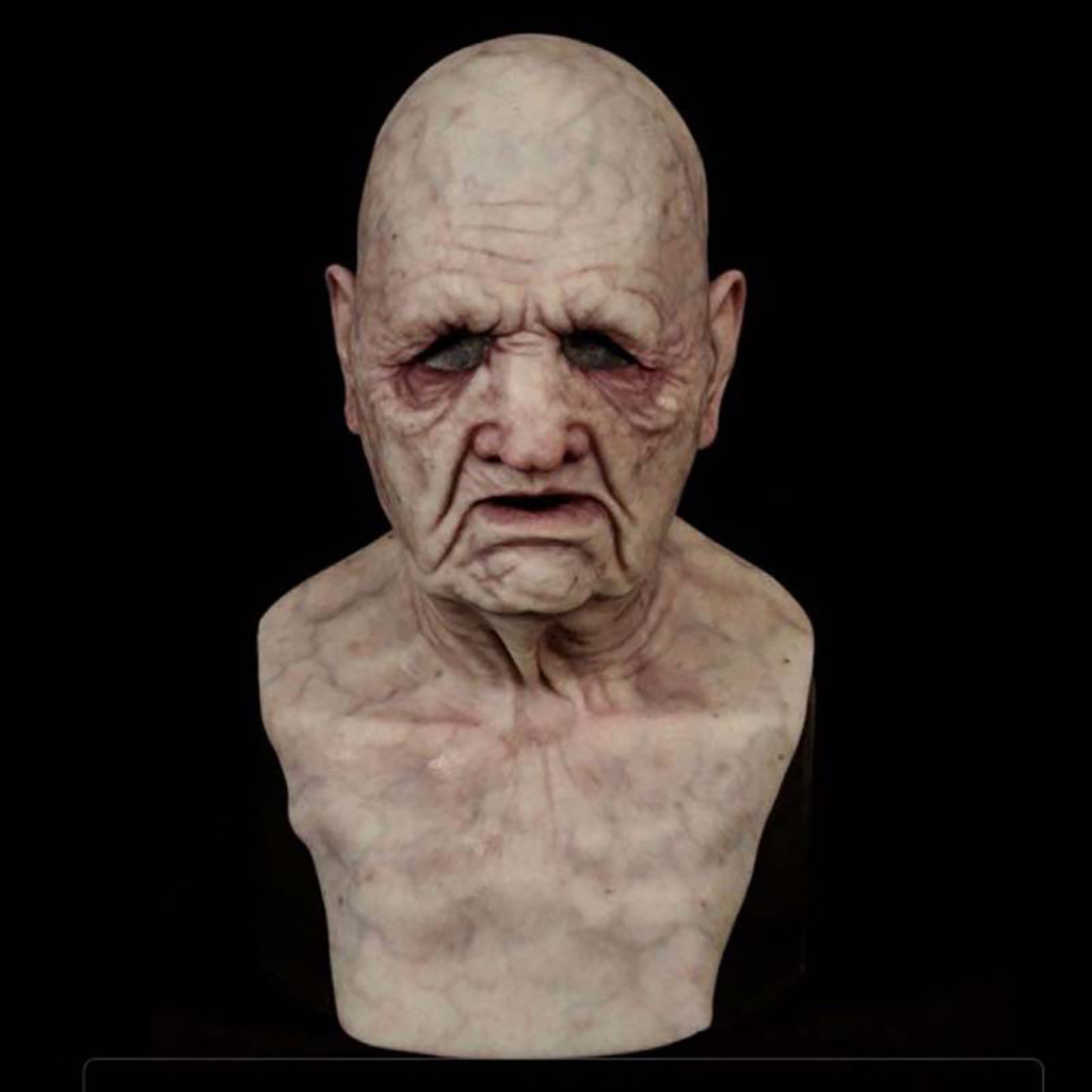 Foto 4 | Venta Internacional- Máscara Realista Old Man Mask Full Of Spots And Wrinkled Skin