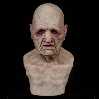 Foto 4 | Venta Internacional- Máscara Realista Old Man Mask Full Of Spots And Wrinkled Skin