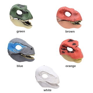 Foto 3 | Venta Internacional- Máscara de Dinosaurio color Blanco