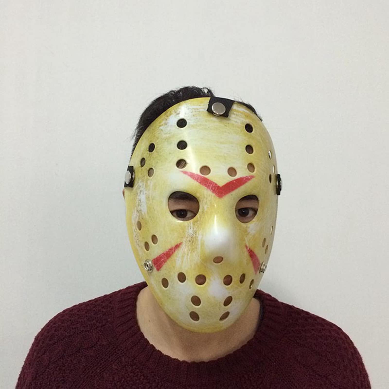 Foto 4 pulgar | Venta Internacional - Máscara Jason Voorhees Halloween para Adulto