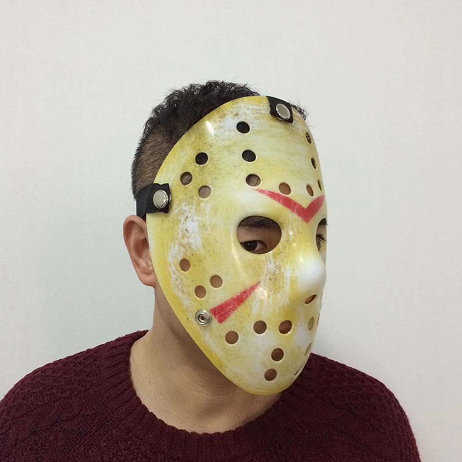 Foto 5 pulgar | Venta Internacional - Máscara Jason Voorhees Halloween para Adulto