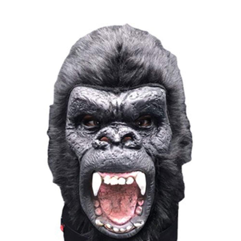 Venta Internacional - Mascara Halloween de Chimpancé Negra