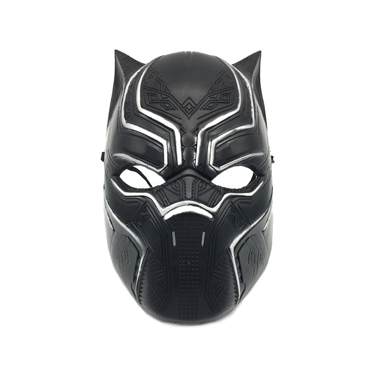 Venta Internacional- Máscaras de Superhéroe Black Phanter para Adultos