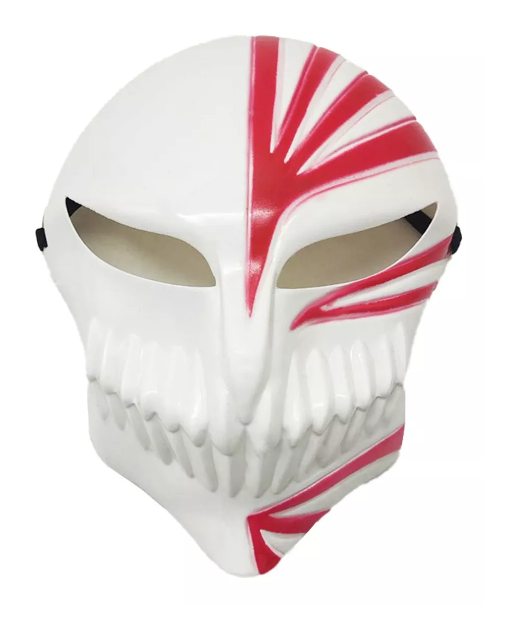 Foto 5 pulgar | Mascaras Halloween Calavera Bleach Cosplay Fiesta Anime 4 Pzs, Blanco